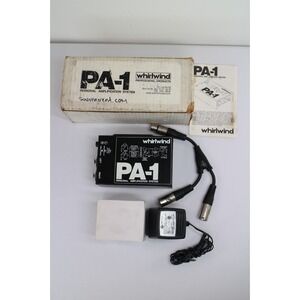 Whirlwind PA-1 Portable High Output Headphone Amplifier Monitor  Made In USA